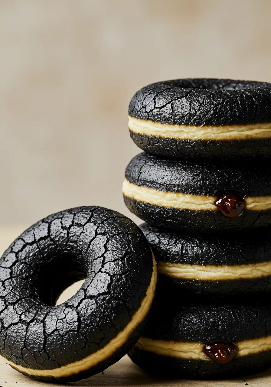 Ink Crust Donuts